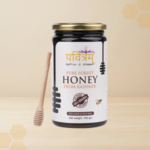 Pure Kashmiri Forest Raw Honey - 100% Natural Wild Honey - Pavitra Enterprises