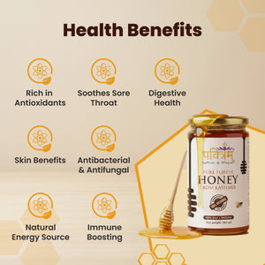 Health Benefits of Pure Kashmiri Saffron Raw Honey - Antioxidant and Immunity - Pavitra Enterprises