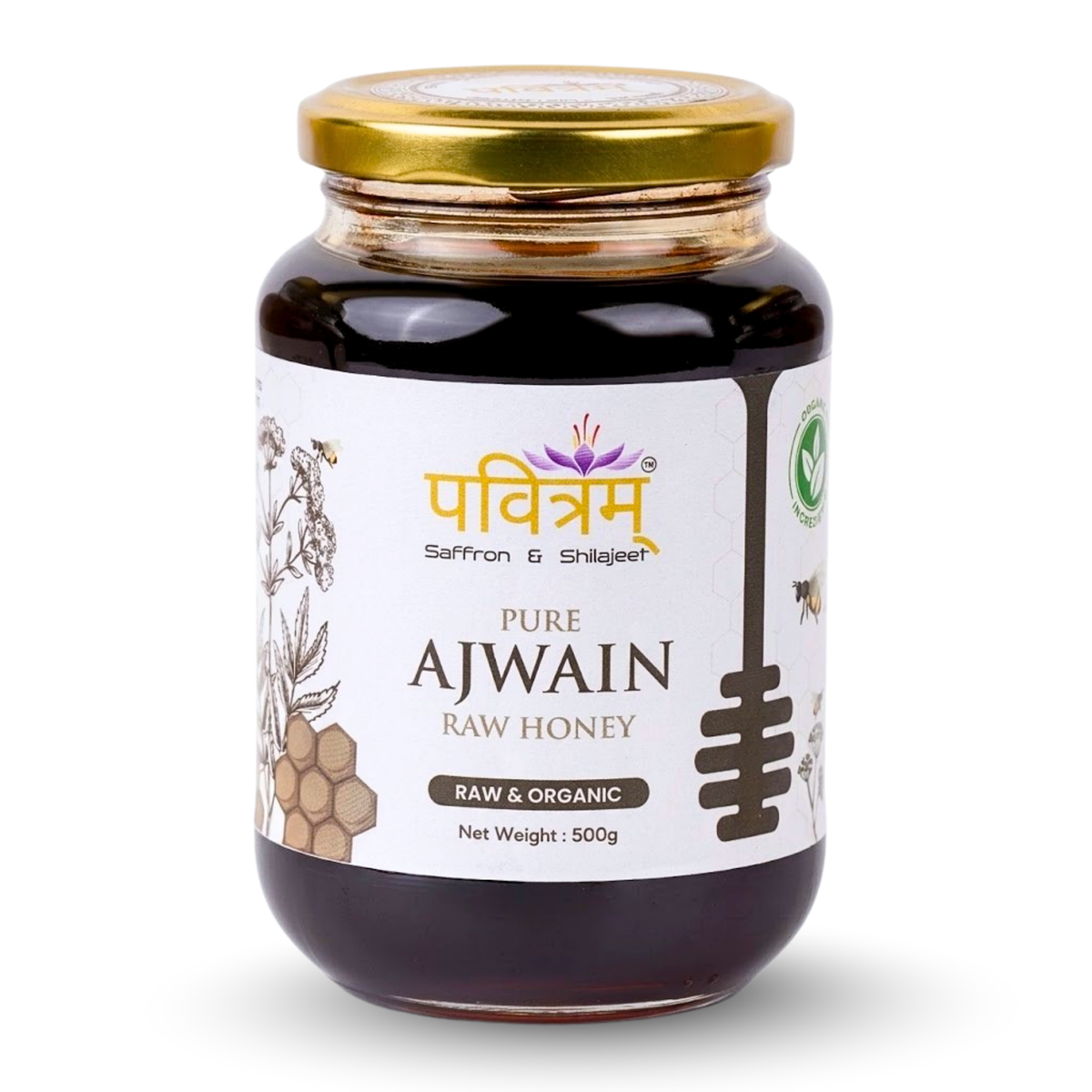 Raw Ajwain Honey