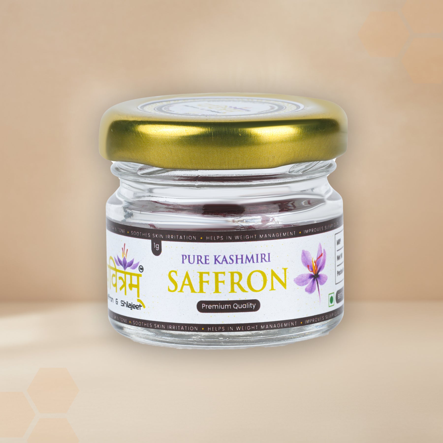 Kashmiri Mongra Saffron Grade 'A'