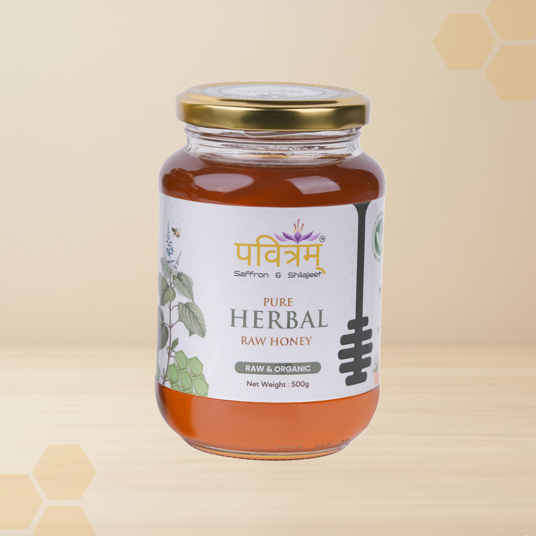 Pure Herbal Raw Honey