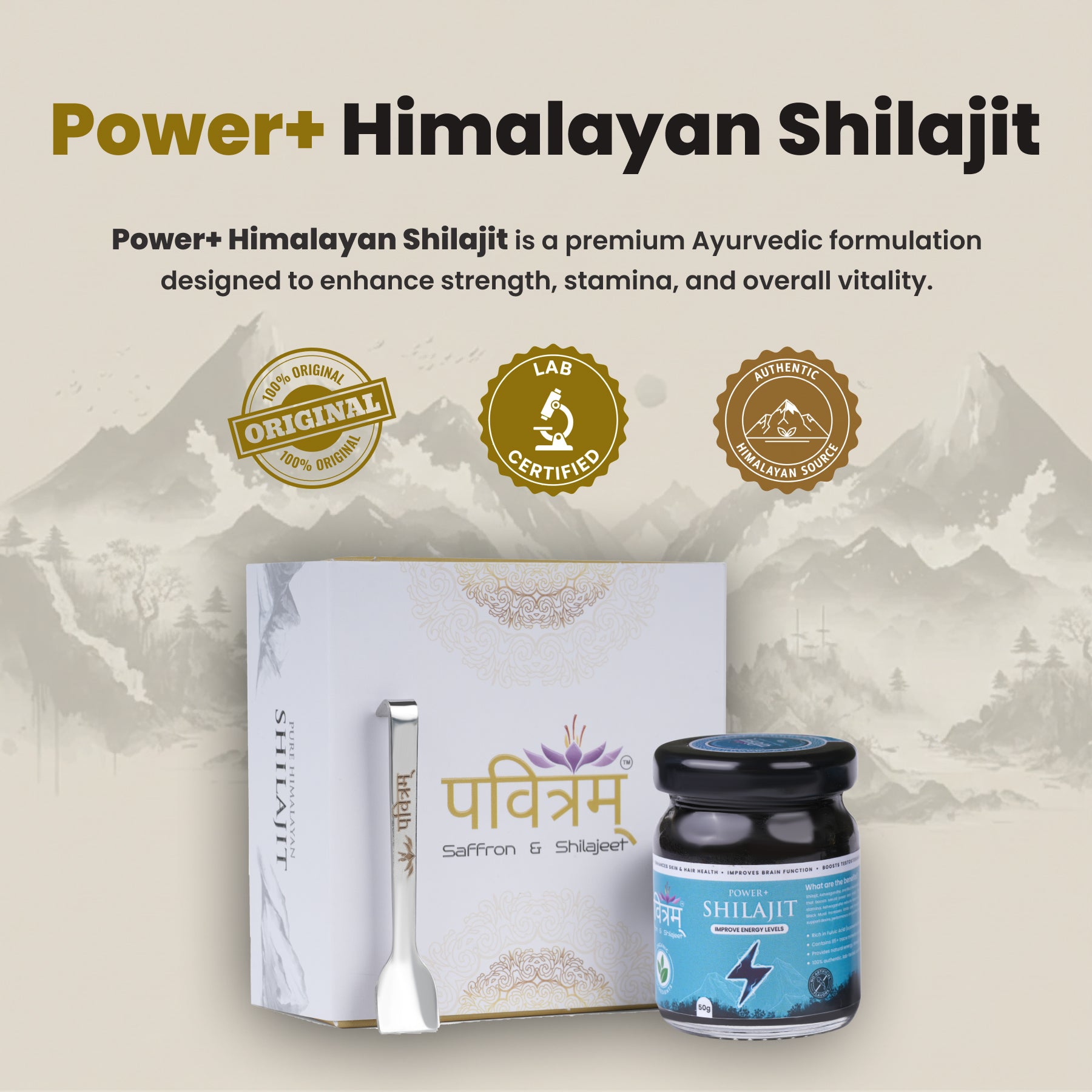 Himalayan Power+ Shilajit