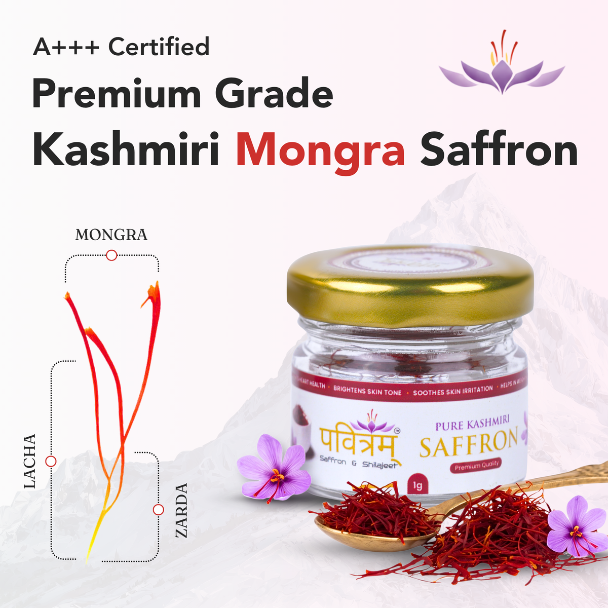 Kashmiri Mongra Saffron