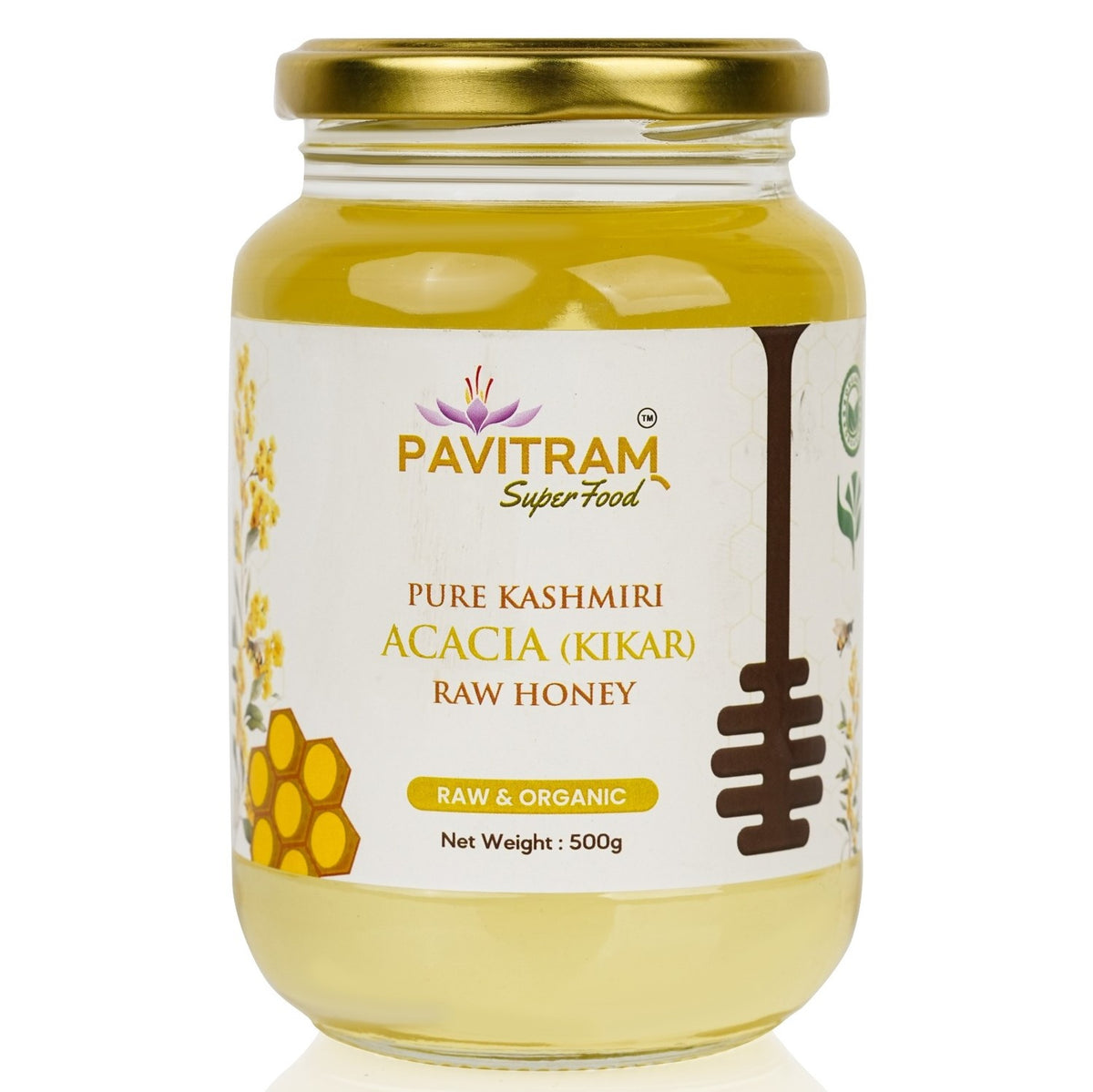 Raw Kashmiri Kikar Honey